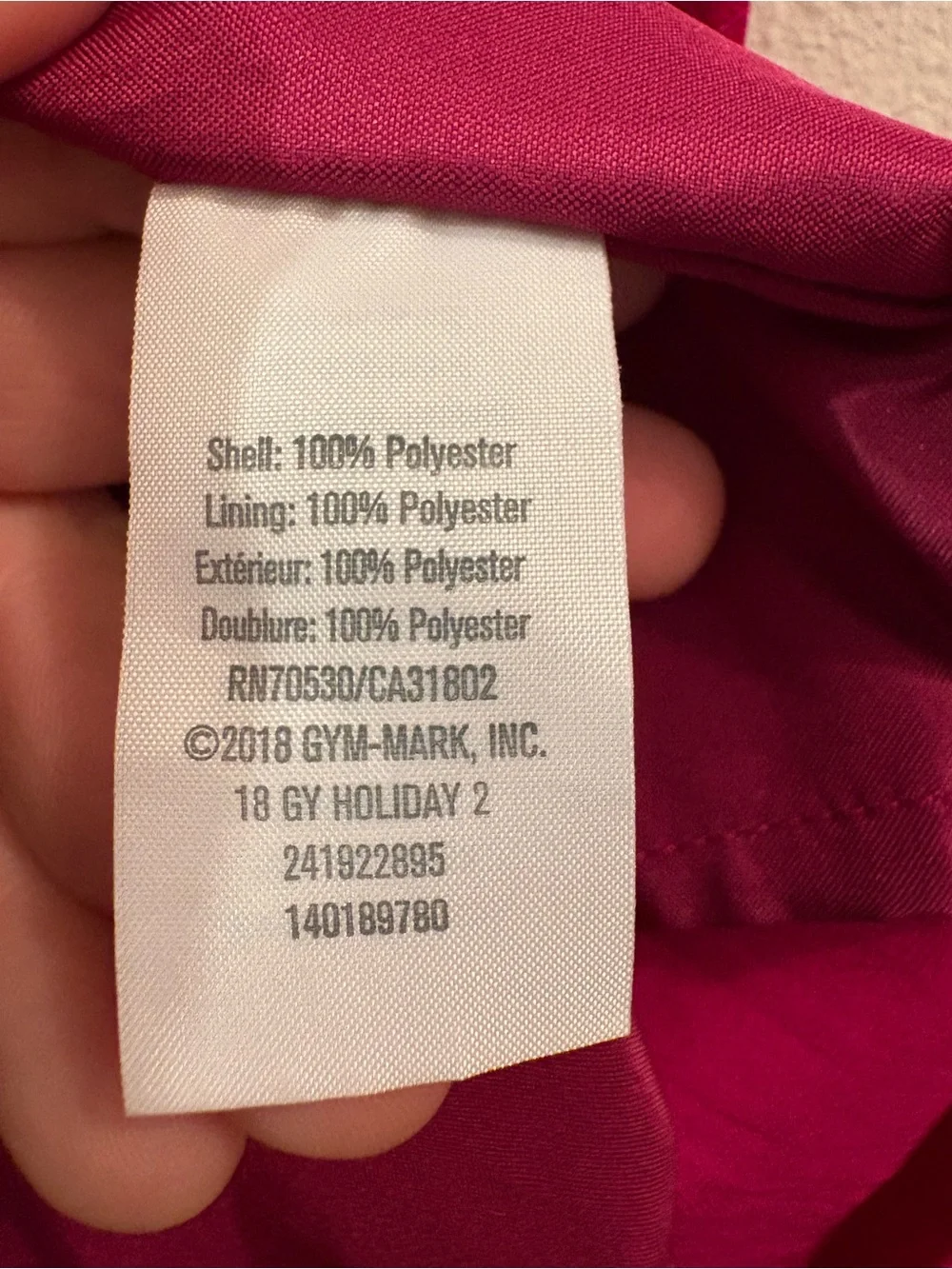 Gymboree Girls Velvet Party Dress in Deep Red